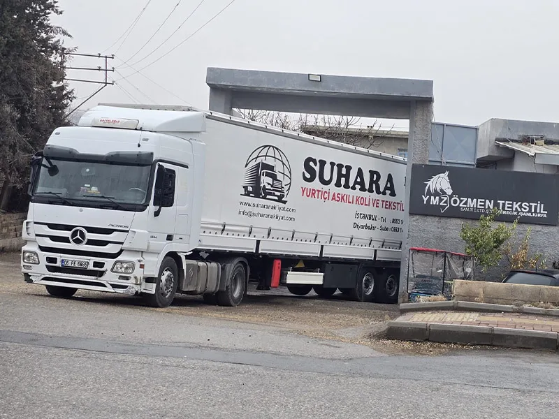 Suhara Nakliyat tekstil taşımacılığı